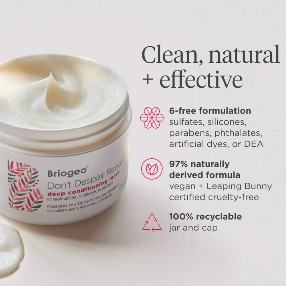 💦 Briogeo Don't Despair, Repair! Deep Conditioning Mask Set Minis
